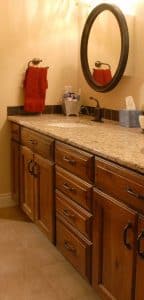 Modern Bathroom Cabinets River Oaks TX