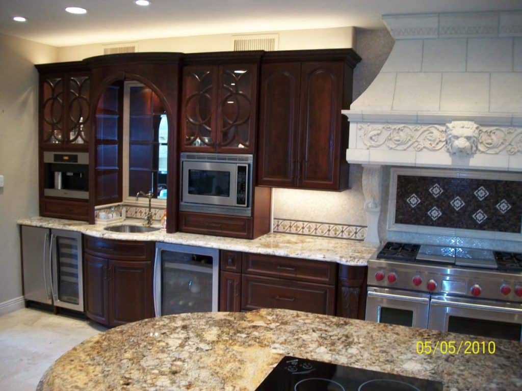 Katy TX All Wood Kitchen Amish of Texas