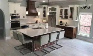 Houston Texas custom home office cabinetry Custom Kitchen Designs