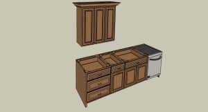 inset cabinetry Memorial, TX