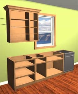 Katy TX wood kitchen cabinets