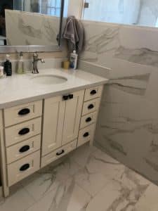 Katy TX amish bathroom vanity cabinets