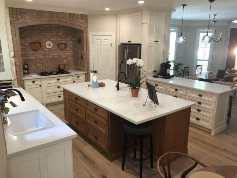Katy TX craftsman style kitchen cabinets