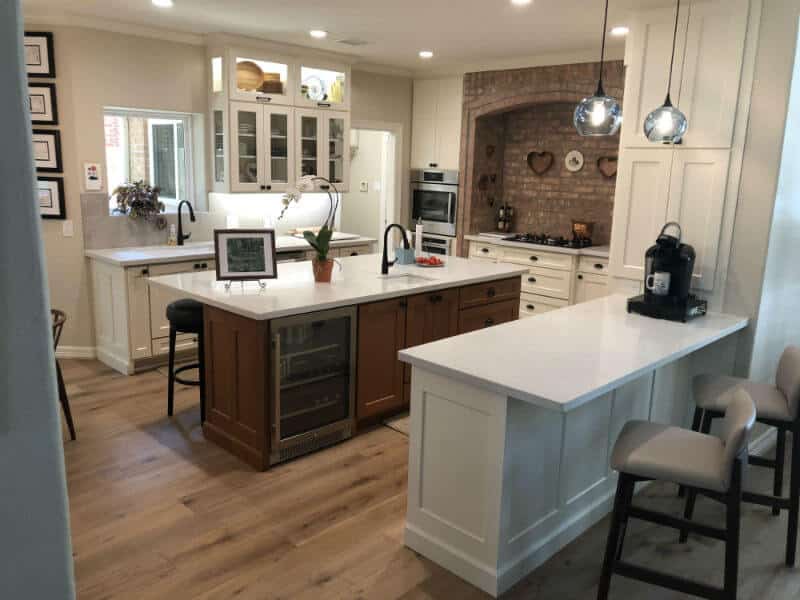 custom solid wood kitchen cabinets Royal Oaks, TX