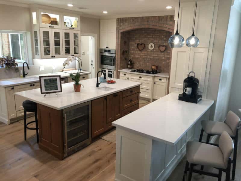 Katy TX craftsman style kitchen cabinets