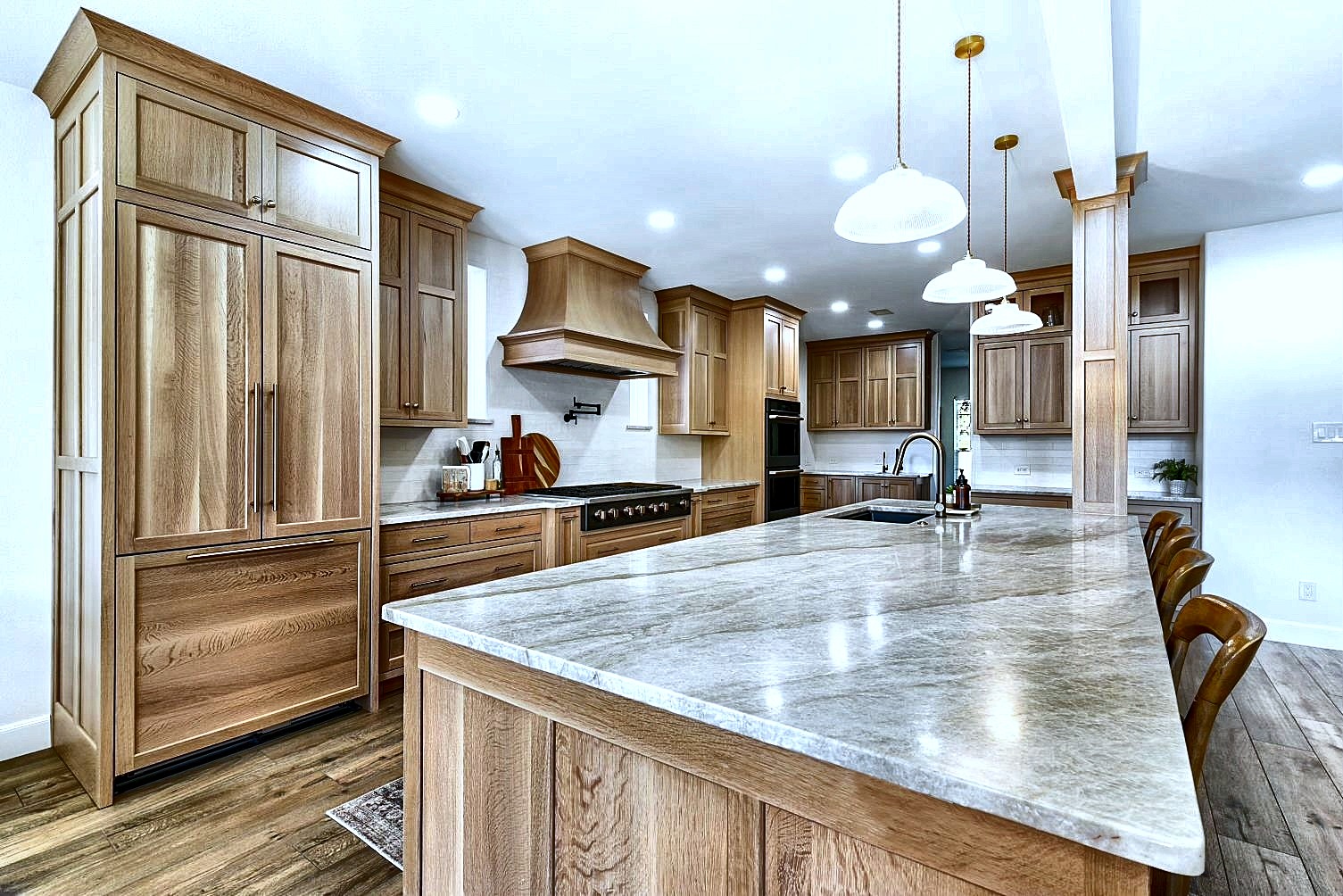 Custom bright kitchen oversized island pendant lights